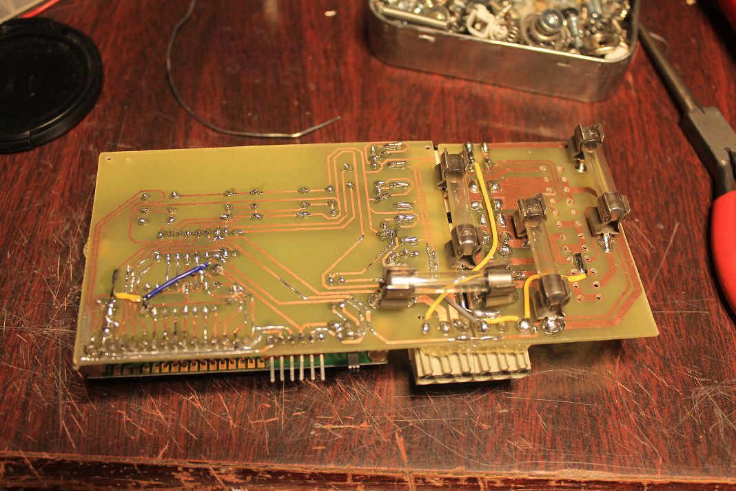 Back After Soldering Parts