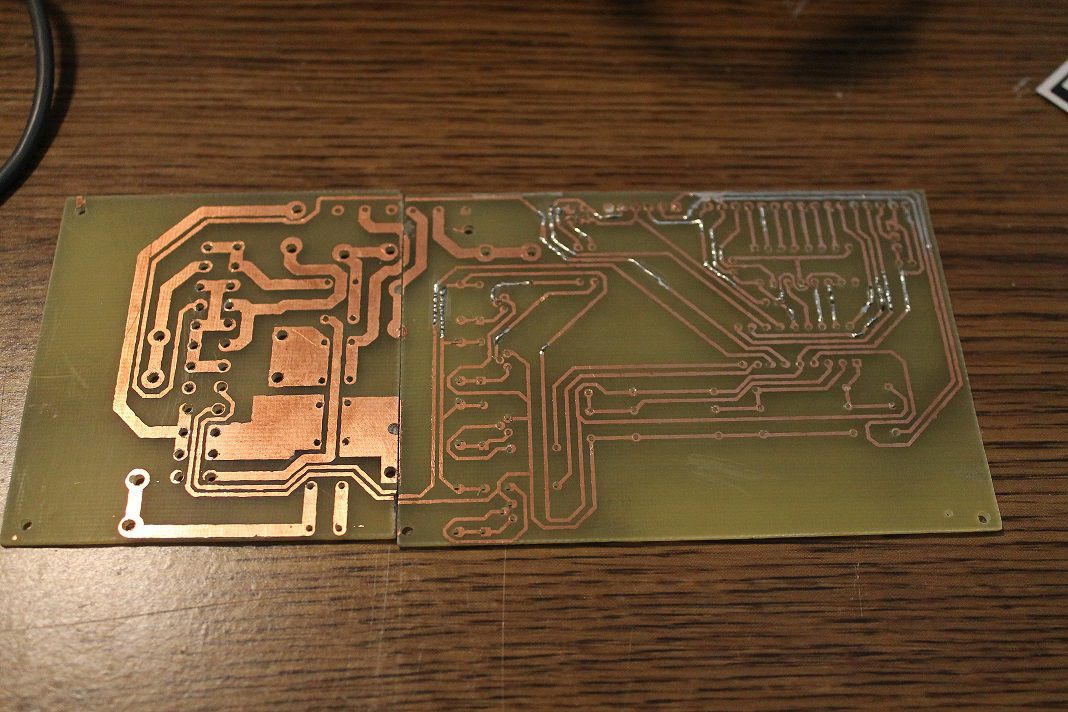 PCB After Drilling